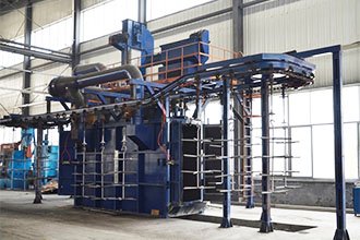 Q483吊链抛丸清理机